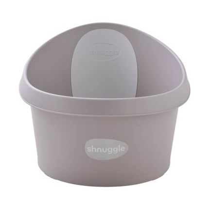 Wanienka Shnuggle Toddler z piankowym oparciem Taupe /Shnuggle