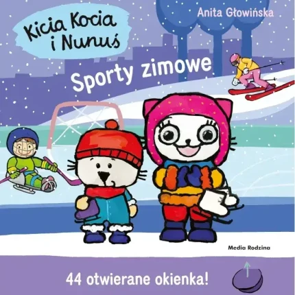 Kicia Kocia i Nunuś. Sporty zimowe / Wydawnictwo Media Rodzina