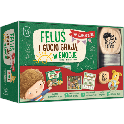 Feluś i Gucio grają w emocje / Nasza Księgarnia