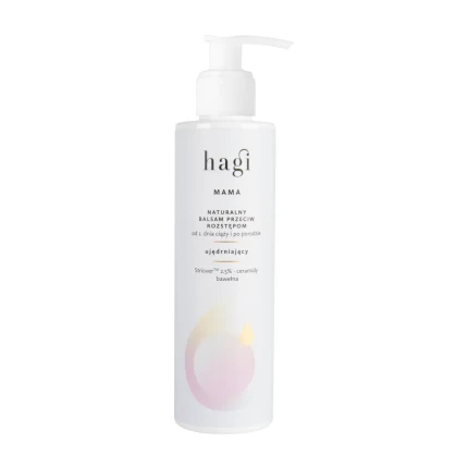 Balsam na rozstępy dla kobiet w ciąży i po porodzie, 200ml / Hagi
