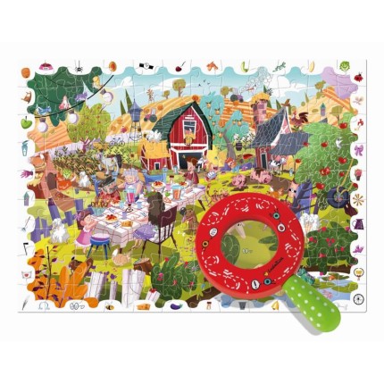 DETECTIVE PUZZLE - puzzle, gra detektywistyczna - WIEŚ / Ludattica