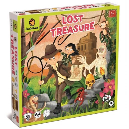 LOST TREASURE - gra rodzinna - ZAGINIONY SKARB / Ludattica