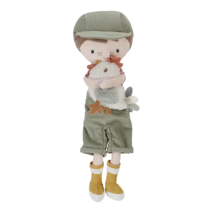 Farmer Jim z kurczaczkiem 35 cm / Little Dutch