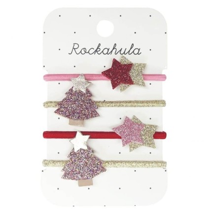 Gumki do włosów Jolly Glitter Xmas Tree / Rockahula