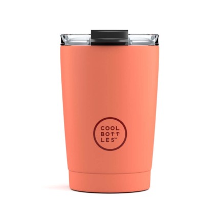 Kubek termiczny Triple cool - Pastel Coral, 330ml / Cool Bottles