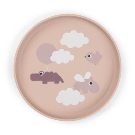 Talerzyk dla Dziecka Foodie Clouds Powder / Done by Deer