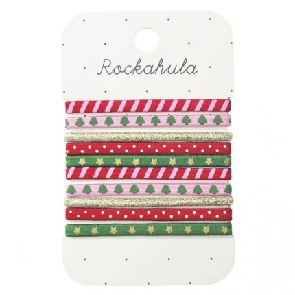 10 gumek do włosów Jolly Xmas Elastic / Rockahula Kids