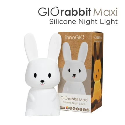 Silikonowa Lampka nocna GIOrabbit Maxi / innoGIO