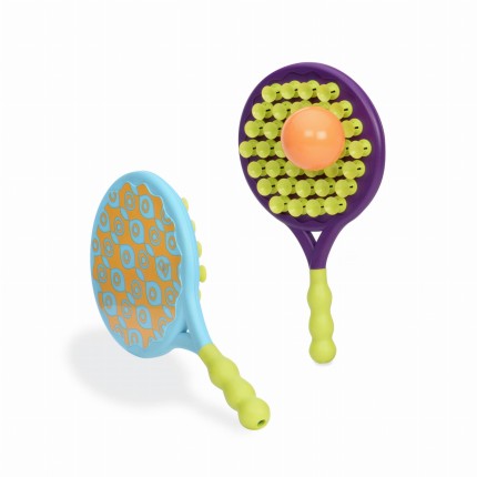 Paddle Popper – dwustronne rakietki z piłeczką / B.Toys