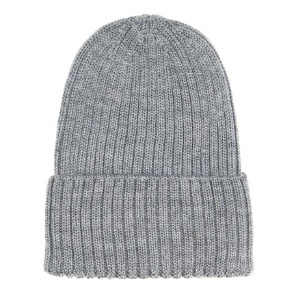 Czapeczka z wełny merino - dark grey / Bim Bla