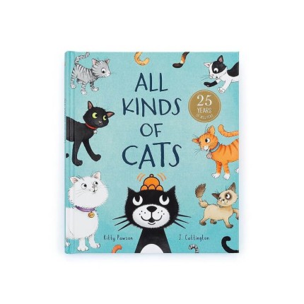 Książeczka "All Kinds of Cats" / Jellycat BK4WIB