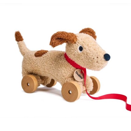 Piesek na kółkach do ciągnięcia - Dudley / ThreadBear Design