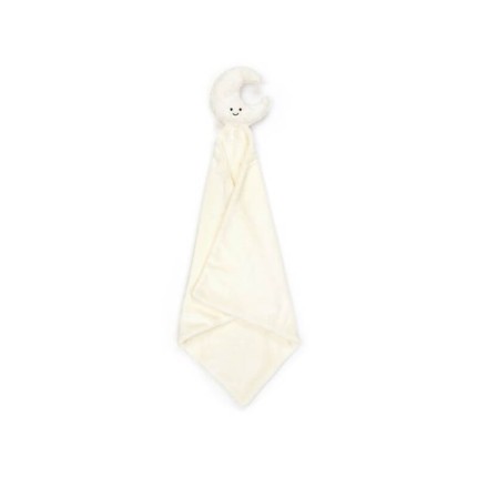 Księżyc Perłowo-Biały z kocykiem przytulanką 34cm / Jellycat SO4MOON