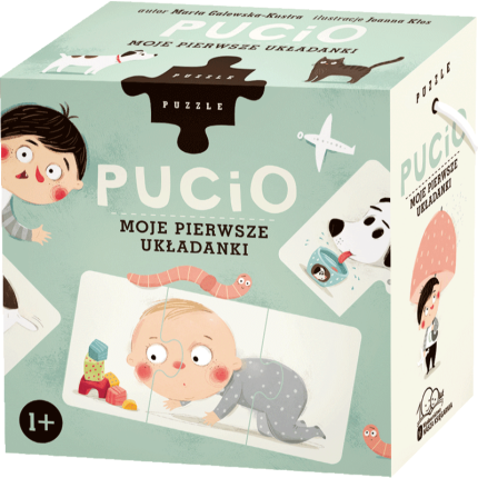 Pucio. Moje pierwsze układanki / Wydawnictwo Nasza Księgarnia