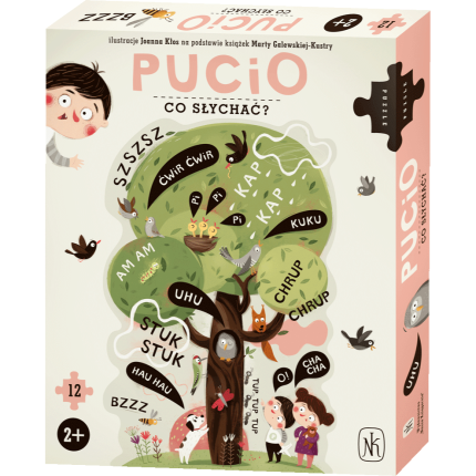 Pucio. Co słychać? - puzzle / Wydawnictwo Nasza Księgarnia