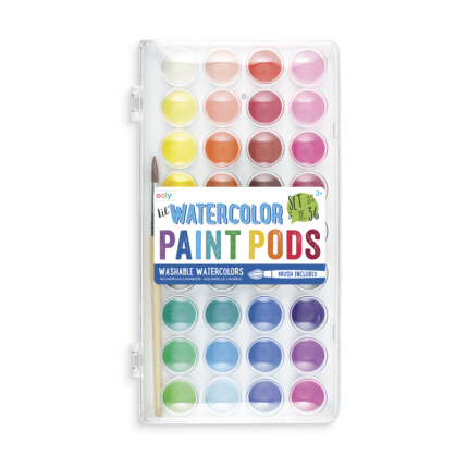 Zmywalne farby akwarelowe Lil' Paint / Ooly