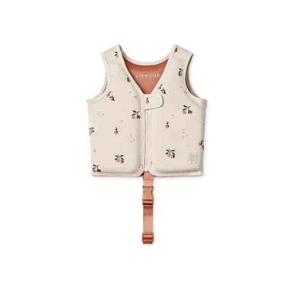 Kamizelka do pływania Dove Swim Vest - Peach, Sea shell / Liewood