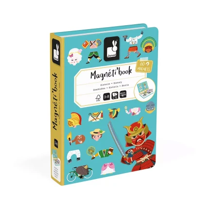 Magnetyczna układanka Historia Magnetibook  / Janod