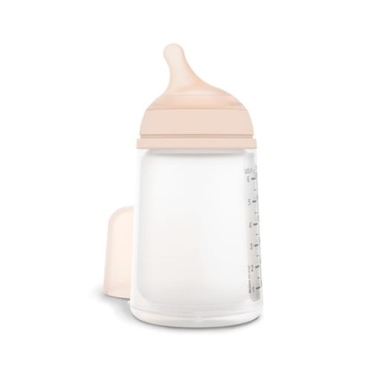 Butelka ze smoczkiem o średnim przepływie 270ml zero zero / Suavinex