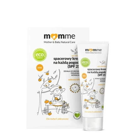 Spacerowy krem na każdą pogodę SPF 25, 50 ml / MomMe