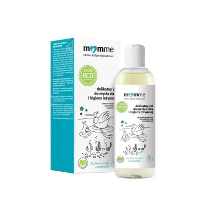 Delikatny żel do mycia ciała i higieny intymnej, 150 ml / MomMe