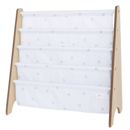Stojak na Książki Recycled Blueberry Ivory / 3 Sprouts