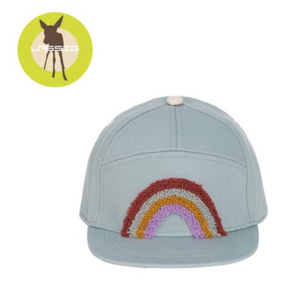 Czapka z daszkiem Little Gang - Rainbow light blue / Lassig