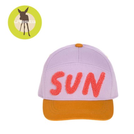 Czapka z daszkiem Little Gang - Sun gold, lilac / Lassig