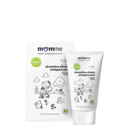 Aksamitna oliwka pielęgnacyjna, 100 ml / MomMe