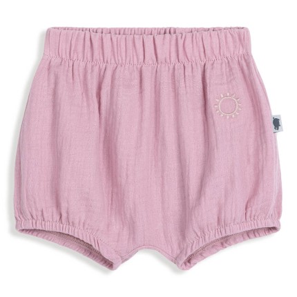 Bloomersy muślinowe - dusty pink / Pink no more