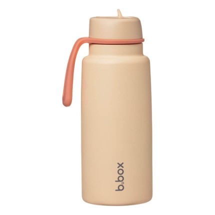 Butelka termiczna ze składanym ustnikiem, termos ze stali nierdzewnej - Melon Mist, 1l / b.box