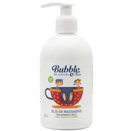 Organiczny Olejek do Masażu dla Dzieci, 250 ml, 0m+ / Bubble&CO
