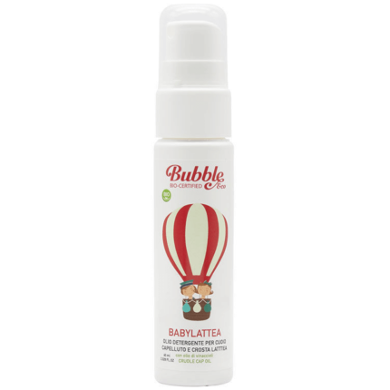 Organiczny Zmiękczający Olejek na Ciemieniuchę,  0m+,  60 ml / Bubble&CO