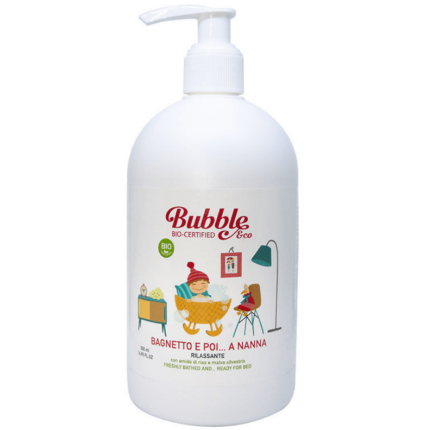 Organiczny płyn do kąpieli dla dzieci,  500 ml, 0m+  / Bubble&CO