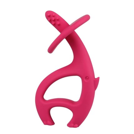 Gryzak Dancing Elephant Dark Pink / Mombella