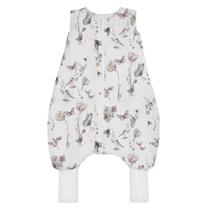 Muślinowy śpiworek z nogawkami 0.5 TOG - Natura / BabySteps