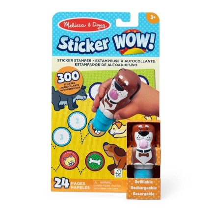 Stempel z naklejkami Sticker Wow - Pies / Melissa & Doug
