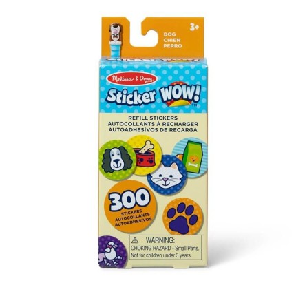 Naklejki uzupełniające Sticker Wow - Pies, 300 szt. / Melissa & Doug
