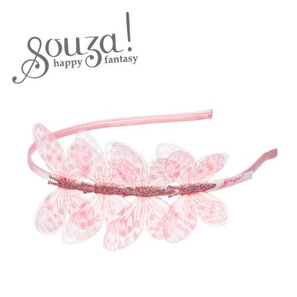 Opaska z tiulowymi motylami Lilyanne / Souza!