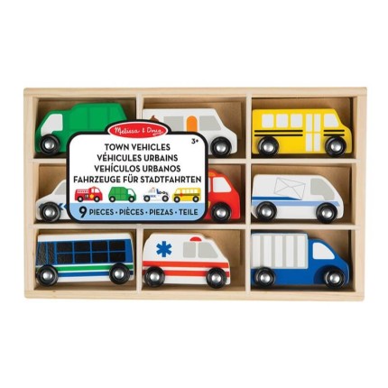 Drewniane samochody / Melissa & Doug