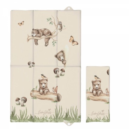 Składana mata do przewijania - Happy Bear / Babysteps