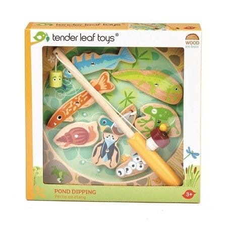 Drewniana gra zręcznościowa- Łowienie w stawie / Tender Leaf Toys