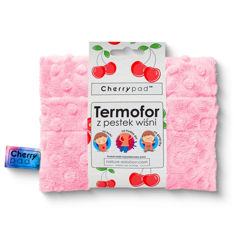 Termofor Cherrypad – Minky jasny róż / Nature-solution