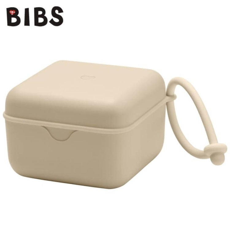 Pacifer Box pudełko ochronne na smoczki - vanilla / BIBS