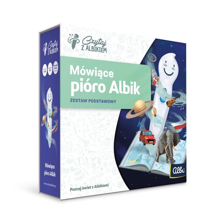 Mówiące pióro Albik / Czytaj z Albikiem