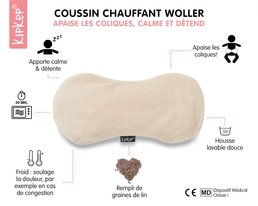 Termofor  Waller Heat Pad - cookie / KipKep