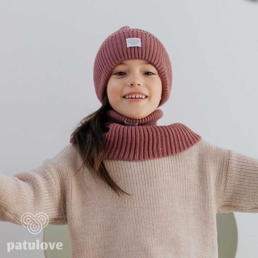 Czapka zimowa merino BERRY / Patulove