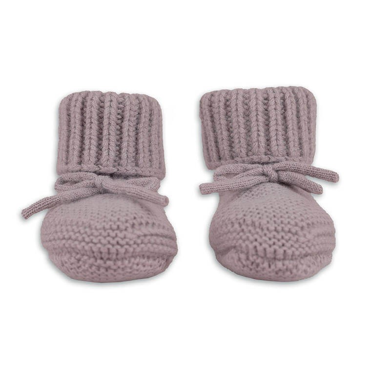 Buciki niechodki z wełny merino 100% - Rose / Lodger