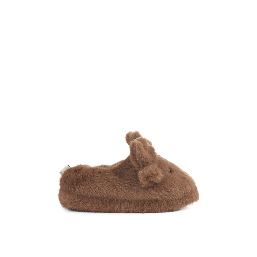 Pluszowe kapcie Aviaja Reindeer - pecan / Liewood