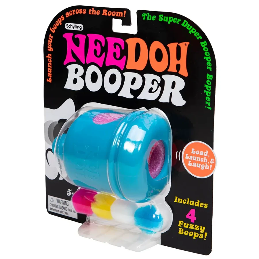 Gniotek sensoryczny z wyrzutnią Booper / Schylling